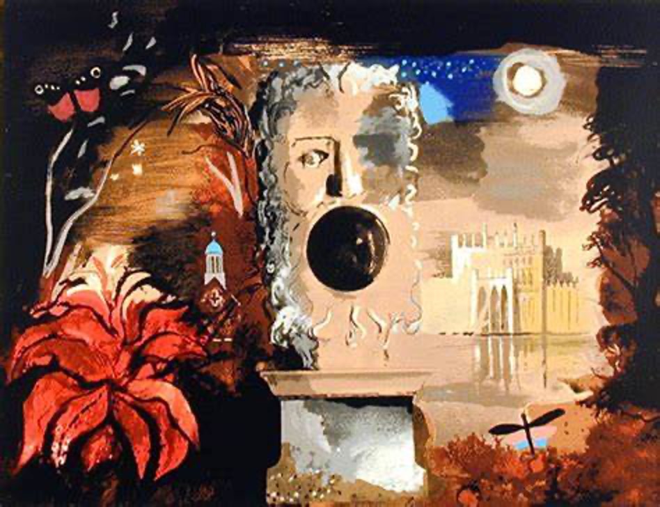 The third Façade curtain designed by John Piper for a performance in 1942